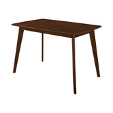 Coaster Kersey Dining Table with Angled Legs Chestnut Model 103061